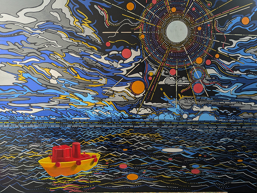 Sailing with Toys II by David F. Heatwole