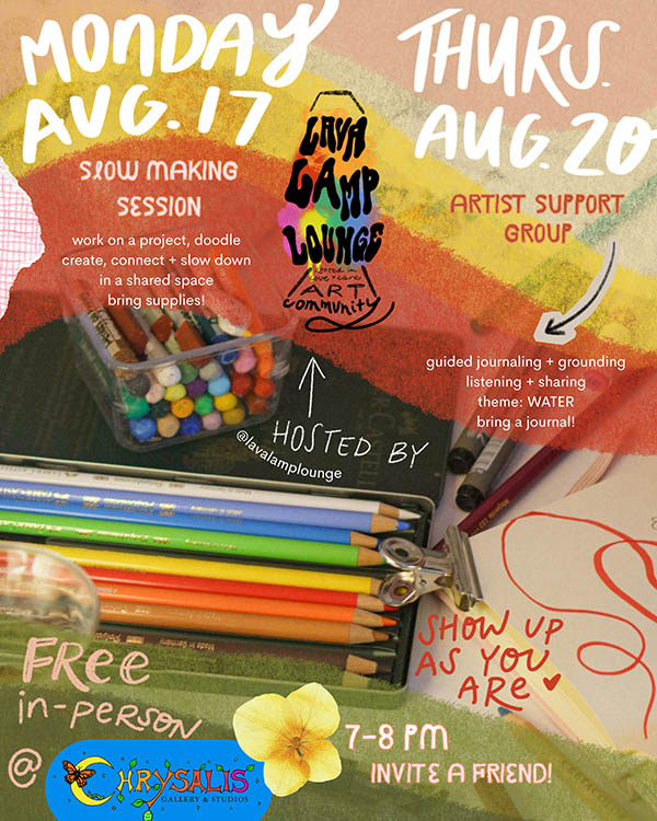 Lava Lamp Lounge flyer